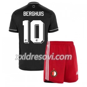 Feyenoord Rotterdam Steven Berghuis 10 Drugi Dječji Komplet Dresovi za Nogomet 2020-2021 (+ kratke hlače)